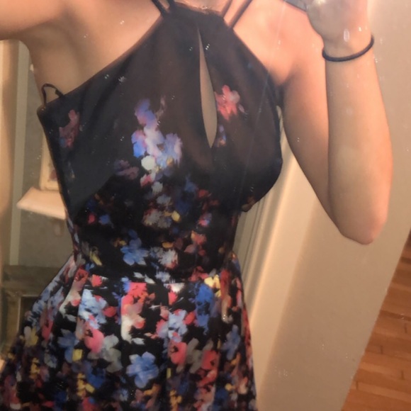 Beautiful floral prom dress! - Picture 2 of 2